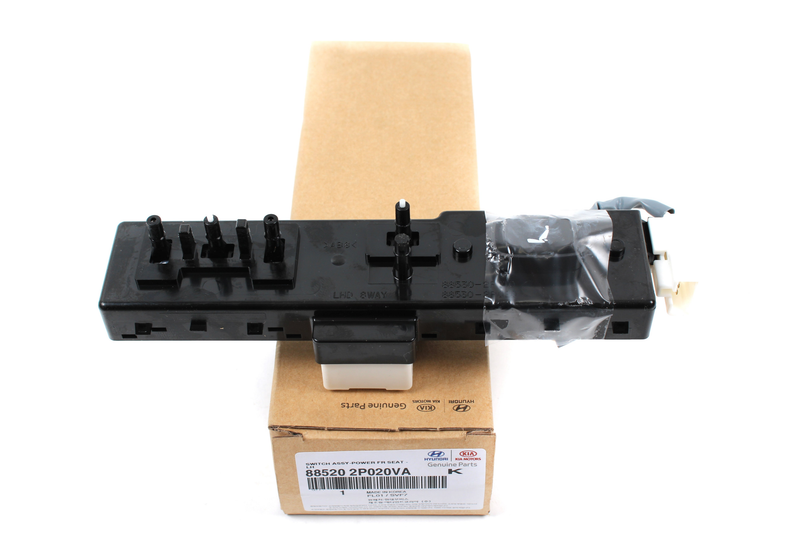Genuine Kia Power Seat Switch 2011-15 Sorento Front Seat Left Driver Side Black