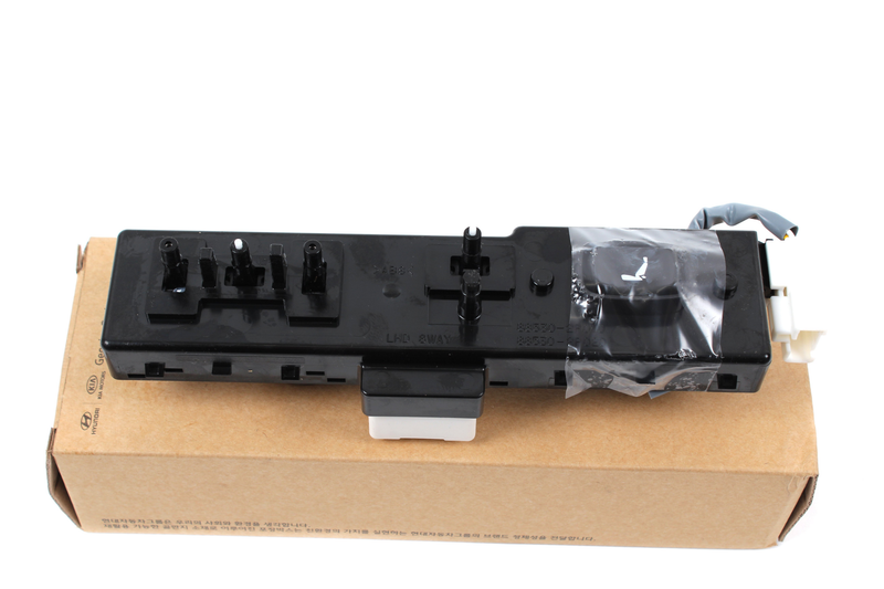 Genuine Kia Power Seat Switch 2011-15 Sorento Front Seat Left Driver Side Black