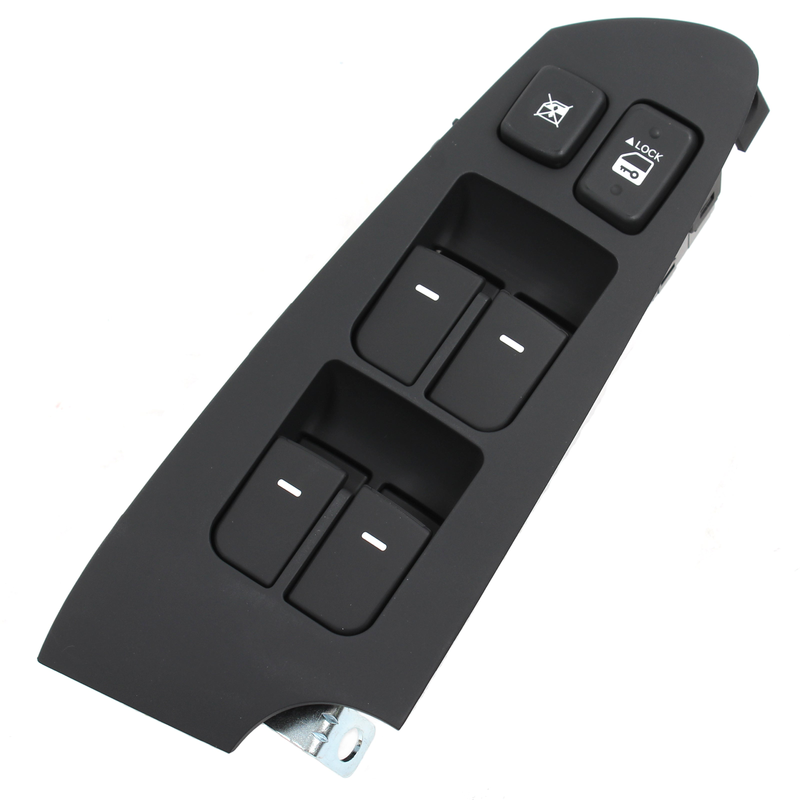 Power Window Switch Front Driver Left Side For 2010-2013 Kia Forte 935701M100WK