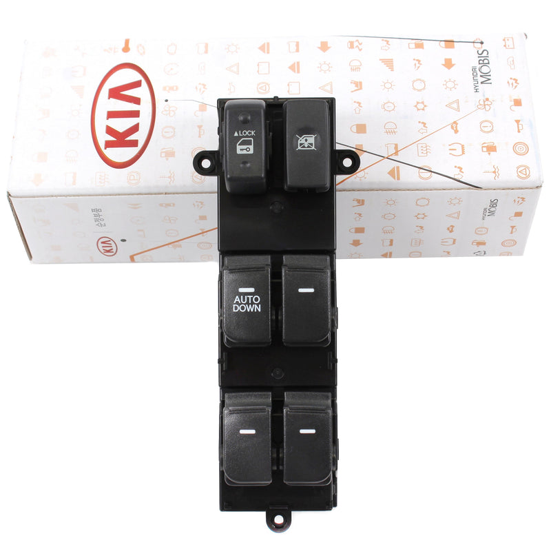 GENUINE 14PINS Power Window Main Switch Assy 935702K010WK AUTO Kia Soul 2010-13