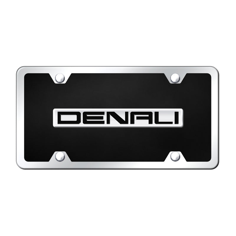 Au-Tomotive Gold Denali Badge CHR/BLK Acrylic Kit