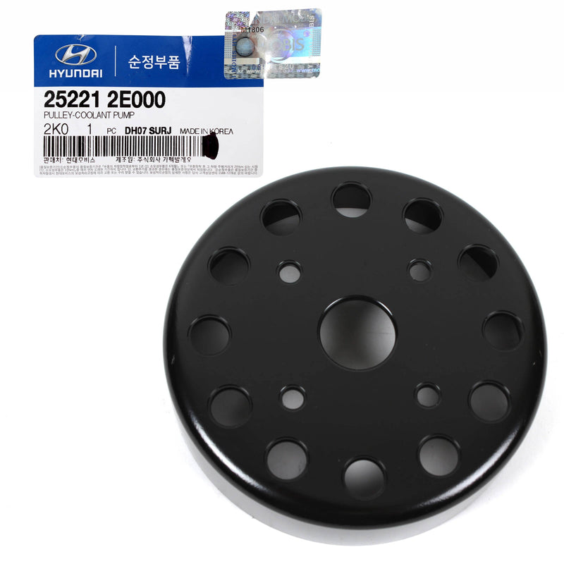 Water Pump Pulley for 11-16 Elantra Forte Forte Koup Soul 25221-2E000 GENUINE