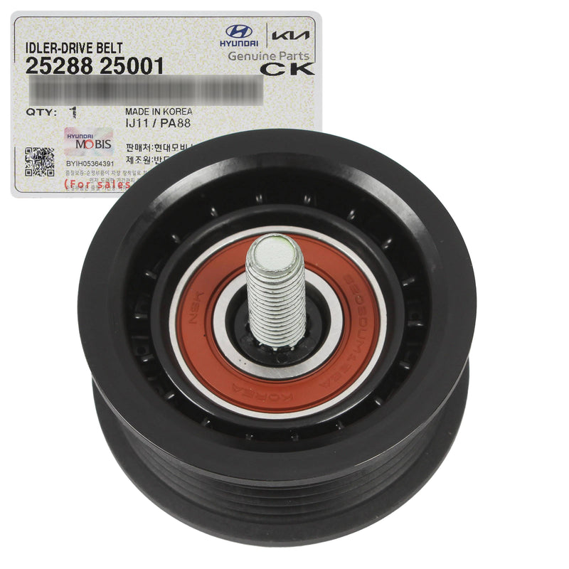 BELT IDLER PULLEY GENUINE FOR VARIOUS HYUNDAI KIA 2010-2016 2528825001