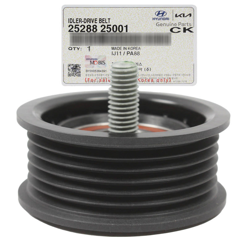 BELT IDLER PULLEY GENUINE FOR VARIOUS HYUNDAI KIA 2010-2016 2528825001