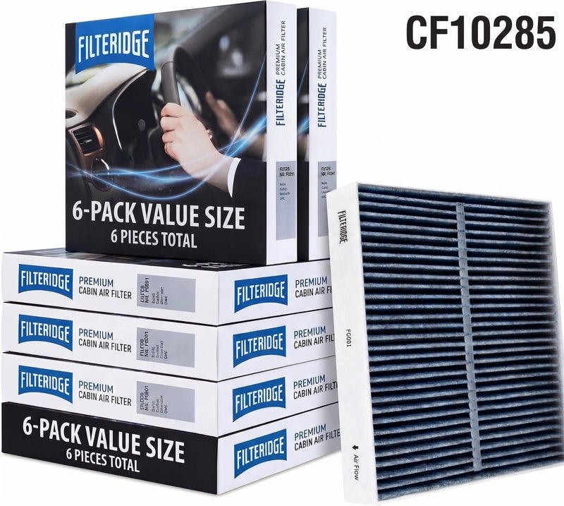 6 Pack Air Filter CF10285 CP285 LAND ROVER LEXUS, PONTIAC, SCION, SUBARU, TOYOTA