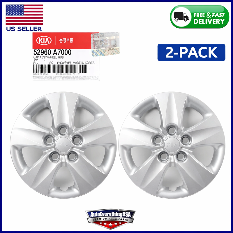 Wheel Cover [2-Pack]15" for 2014-2018 Kia Forte Forte5 52960A7000
