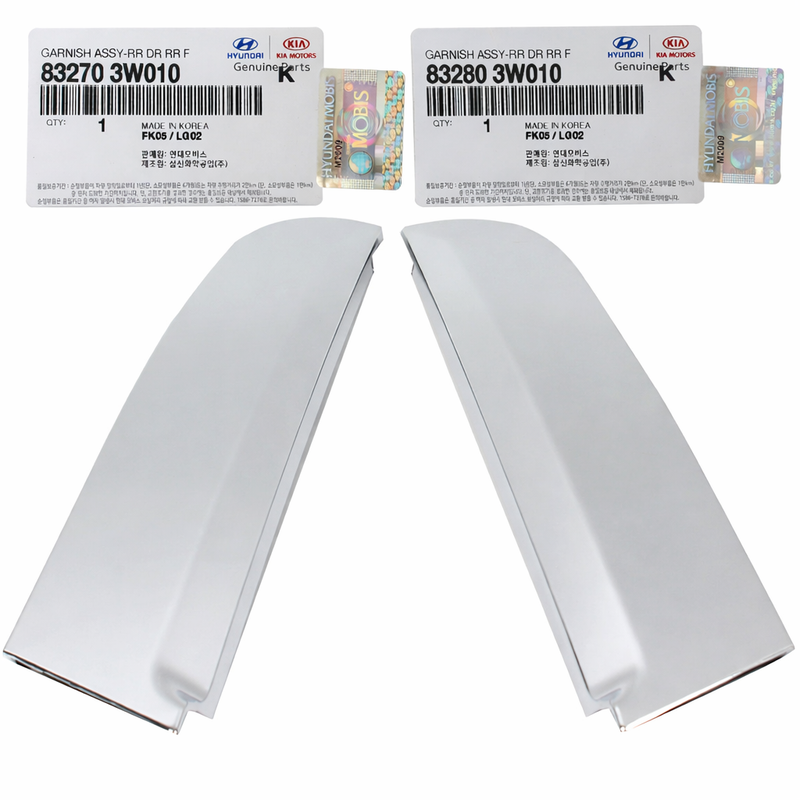 Rear C Pillar Molding Chrome RIGHT & LEFT for 11-15 Kia Sportage 832803W010