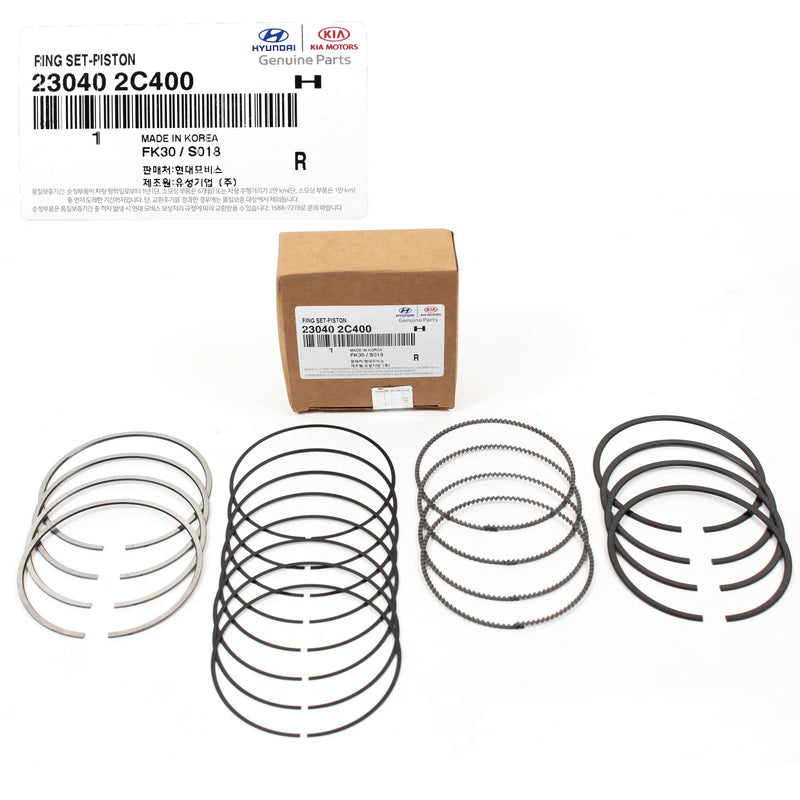 Engine Piston Rings for 2010-12 Hyundai Genesis Coupe 2.0L 230402C400 GENUINE