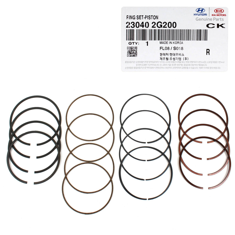 Engine Piston Rings STD for 2006-2013 Hyundai Santa Fe Sonata Tucson 2 4L