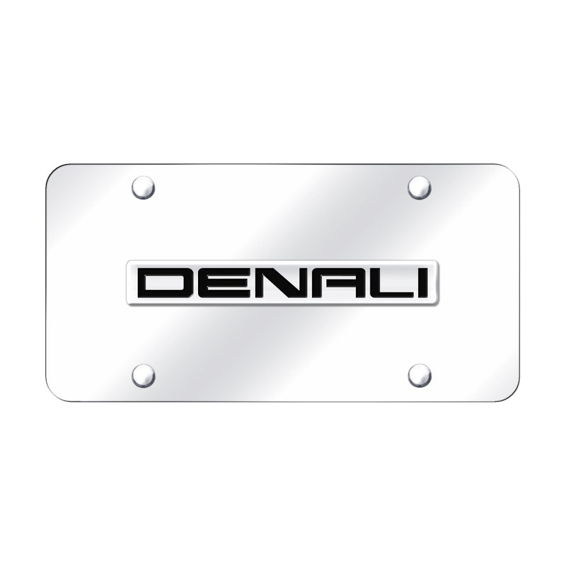 Au-Tomotive Gold Denali Name Chrome on Chrome Plate