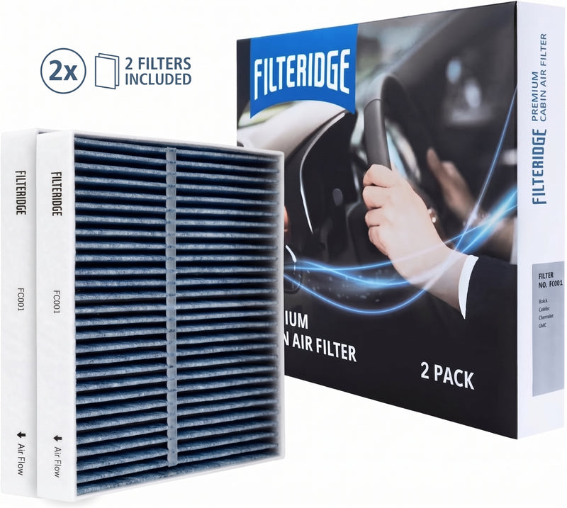 2 Pack Air Filter CF10285 CP285 LAND ROVER LEXUS, PONTIAC, SCION, SUBARU, TOYOTA