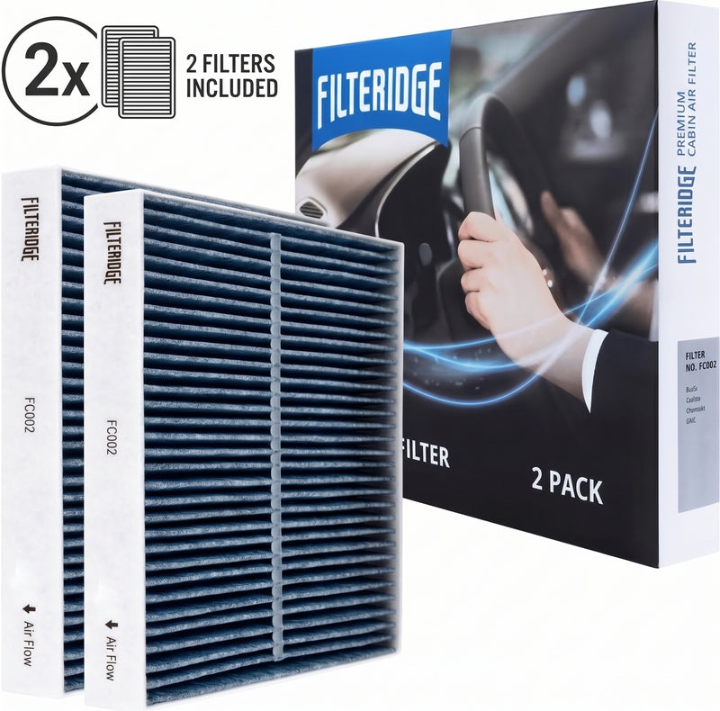2-Pack Cabin Air Filter CF10134 Compatible With Select ACURA, HONDA