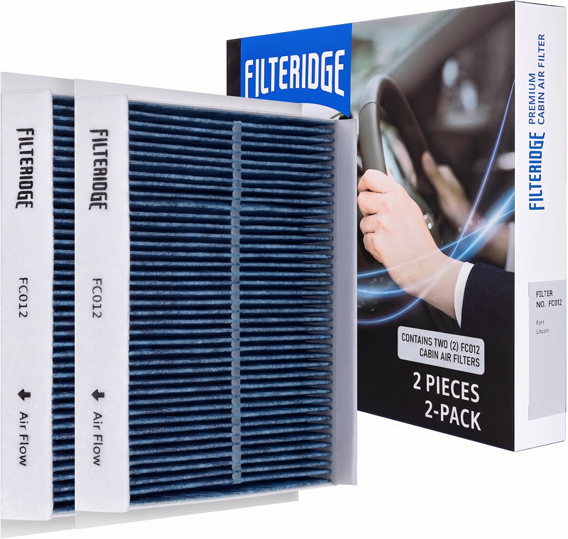 2-Pack Cabin Air Filter CF12150 Compatible With Select FORD, LINCOLN