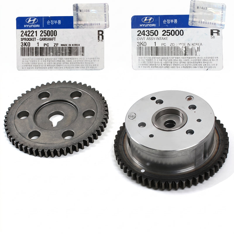 Genuine CVVT Intake Gear & Sprocket For Hyundai Sonata 2006 2007 2435025000
