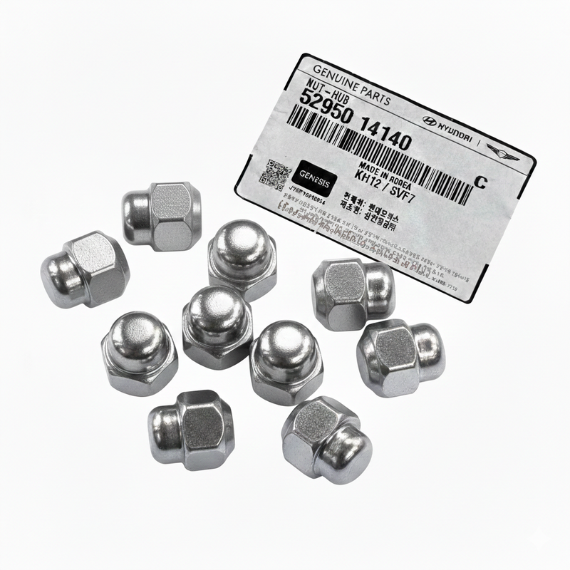 GENUINE OEM Wheel Lug Nuts (10-Pack) for Genesis Hyundai Kia 5295014140