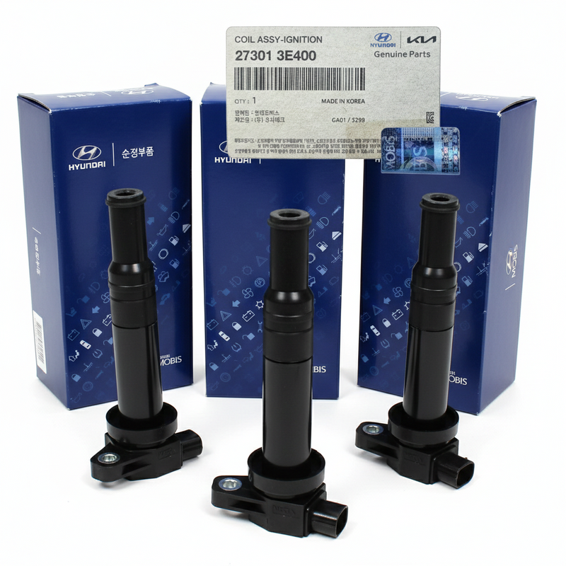 Ignition Coil for 06-10 Hyundai Santa Fe Optima Rondo 2.7L 273013E400 [3-Pack]