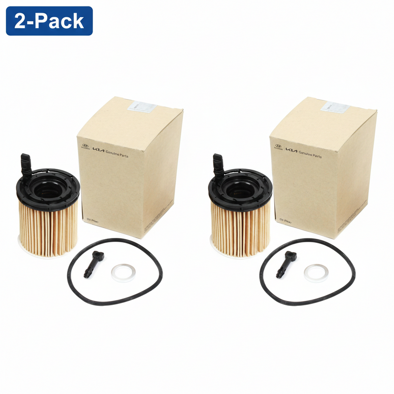 Oil Filters for 2020-2025 Hyundai Kia 1.6L Various Models 26350-2M000 [2 Pack]