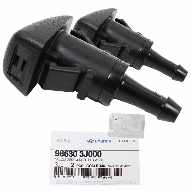 Windshield Washer Nozzle for 2007-2020 Hyundai Kia 986303J000 GENUINE (2 Units)