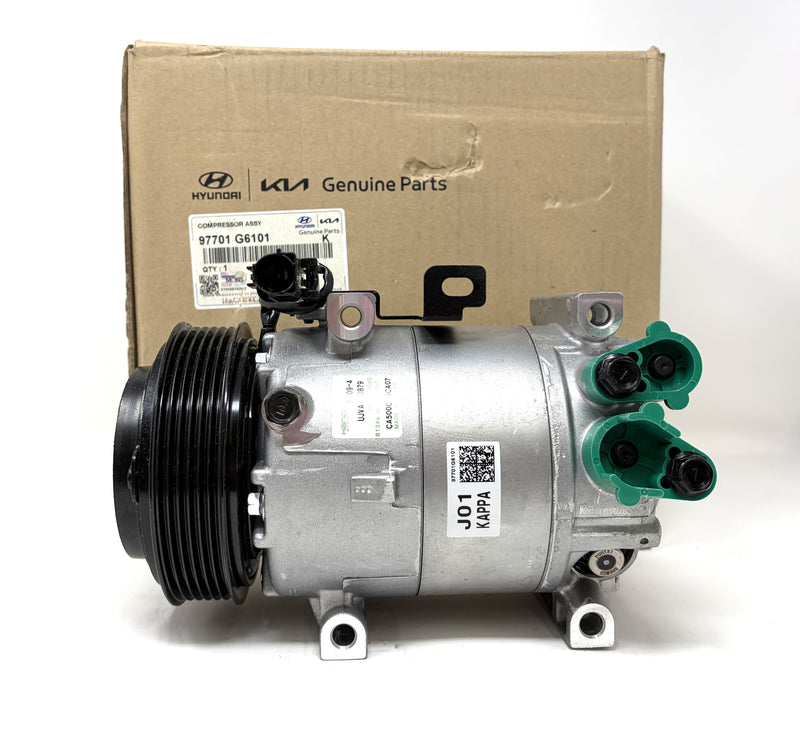 Genuine A/C COMPRESSOR ASSEMBLY for 2017-2020 KIA PICANTO 1.0L # 97701-G6101 OEM