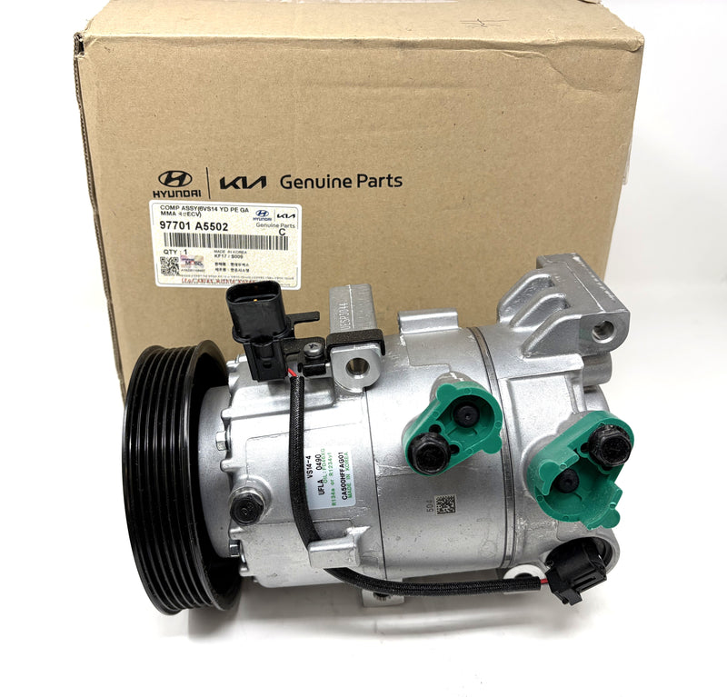 Genuine A/C COMPRESSOR FOR 2017-2018 ELANTRA 14-19 FORTE SOUL 1.6L 97701A5502