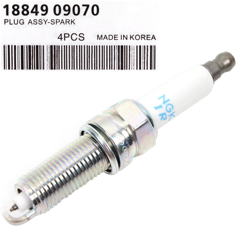 Spark Plugs 4PCS for 16-20 Hyundai Sonata Kia Optima HYBRID 1884909070 GENUINE