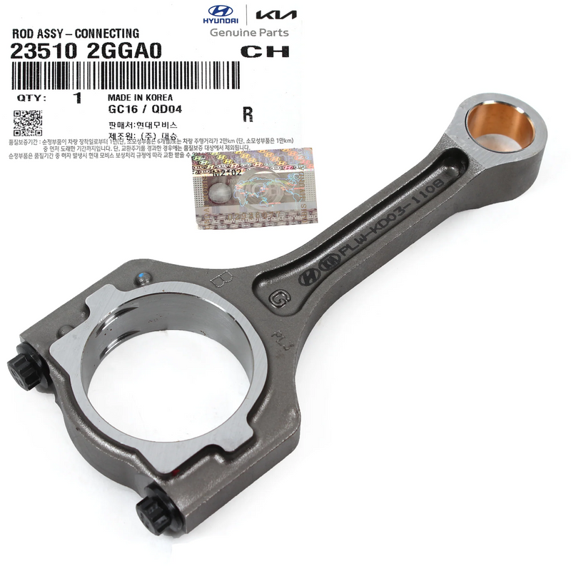 CONNECTING ROD FOR 14-21 TUCSON SANTA FE SPORTAGE OPTIMA 23510-2GGA0 GENUINE
