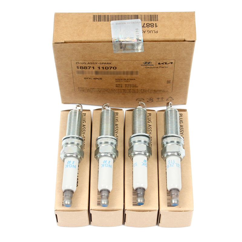 4X Spark Plugs for 2020-2023 Hyundai Kia 1.6L 2.0L 2.5L 1887111070