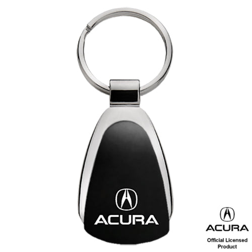 Au-Tomotive Gold compatible for Acura Black Teardrop Keychain