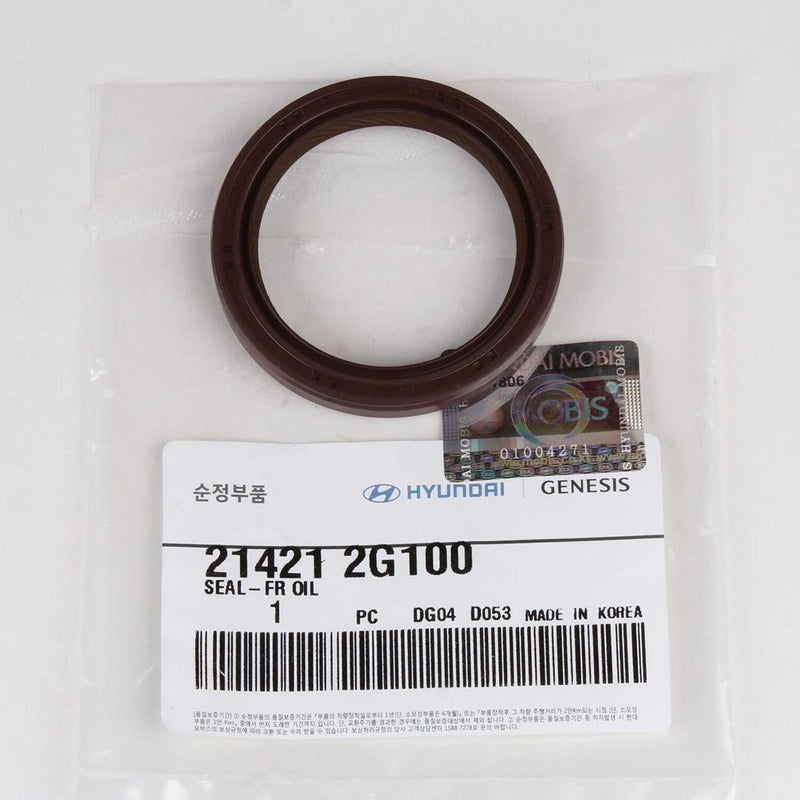 GENUINE New Hyundai Kia Genesis Crank Seal (Front) 21421-2G100
