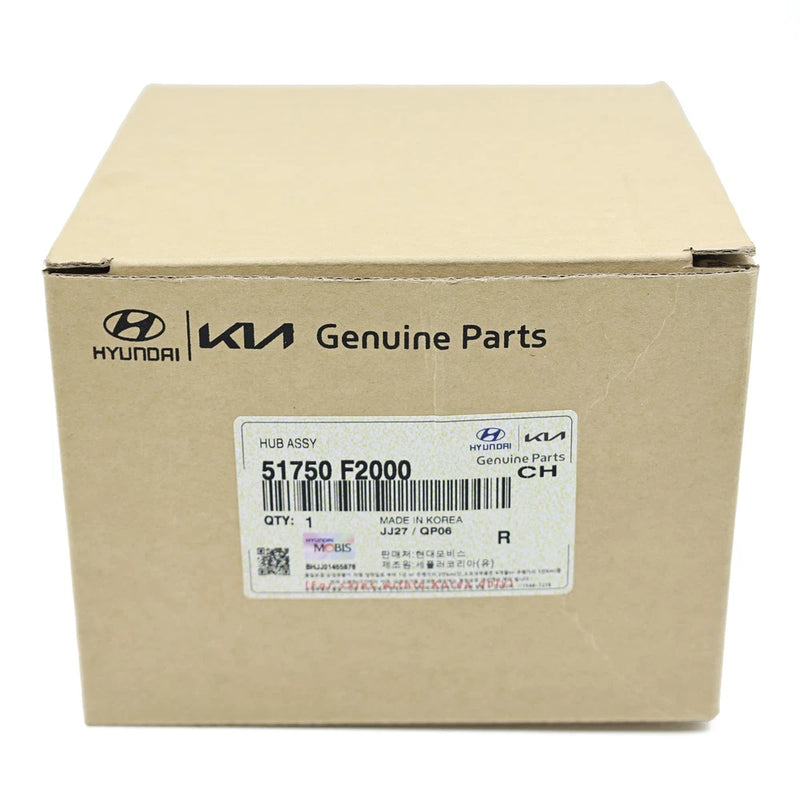 Genuine OEM 51750-F2000 Hub Assy Bearing 51750F2000 for Hyundai Kia 2017-2022