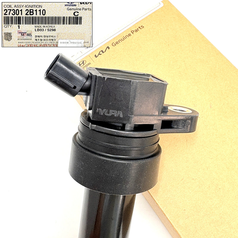 GENUINE Ignition Coil for 12-15 Veloster Turbo 13-16 Forte Koup 273012B110