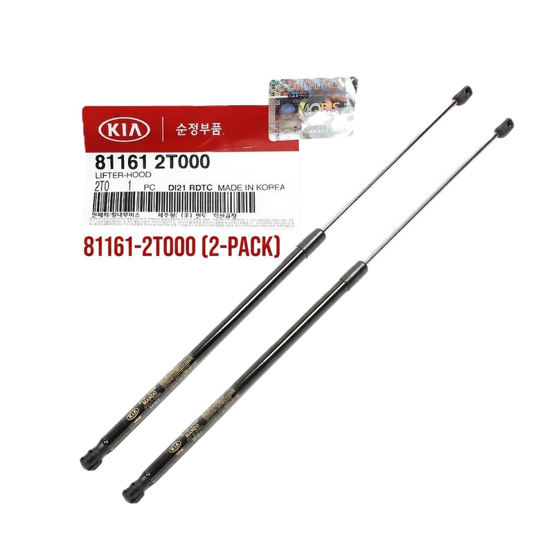 2-Pack Hood-Lift Support Strut Shock for Kia 2011-2016 OPTIMA 811612T000 GENUINE