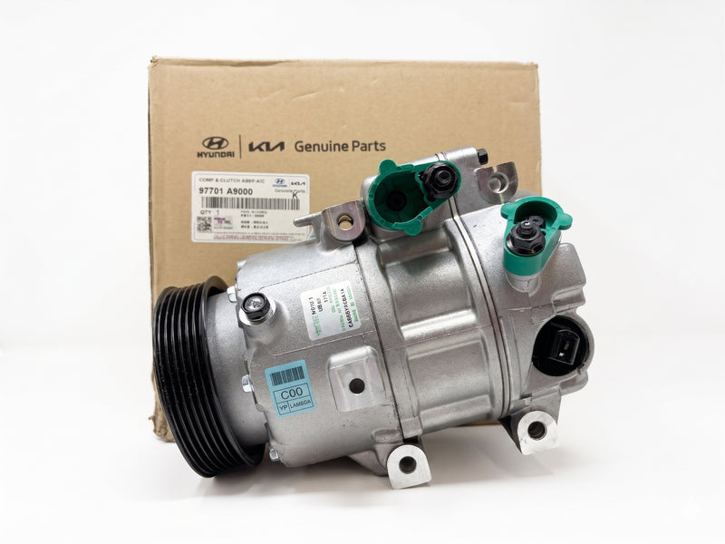 Genuine A/C COMPRESSOR W/CLUTCH FOR 2015-2021 KIA SEDONA 3.3L OE# 97701-A9000