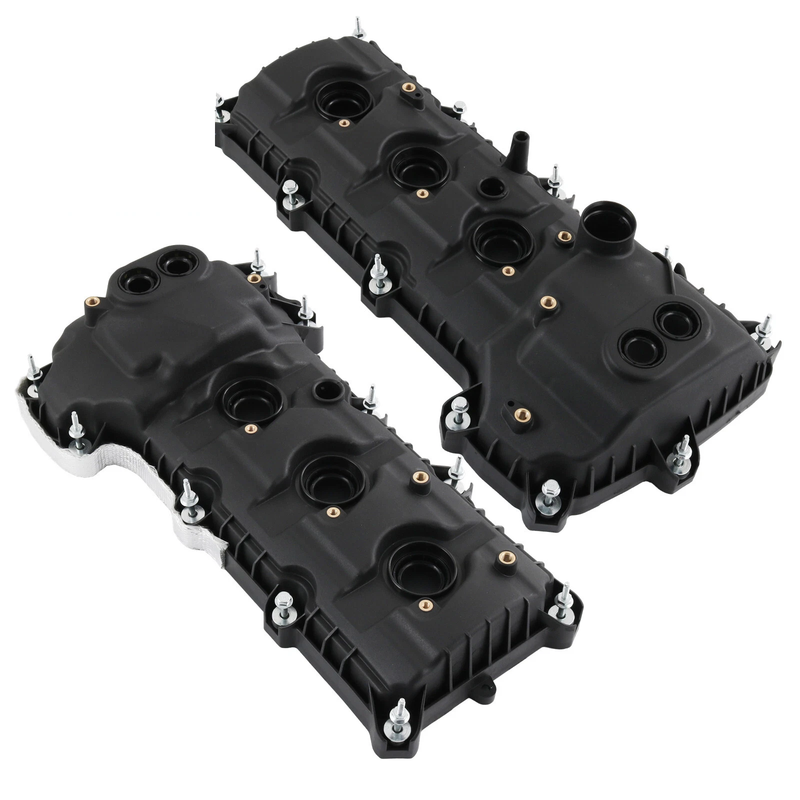 Valve Covers (Left & Right) for 11-19 Ford Lincoln 3.5L 3.7L W/O Cam Sensor