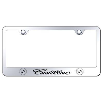 Au-Tomotive Gold Cadillac Laser Etched Frame-Mirrored