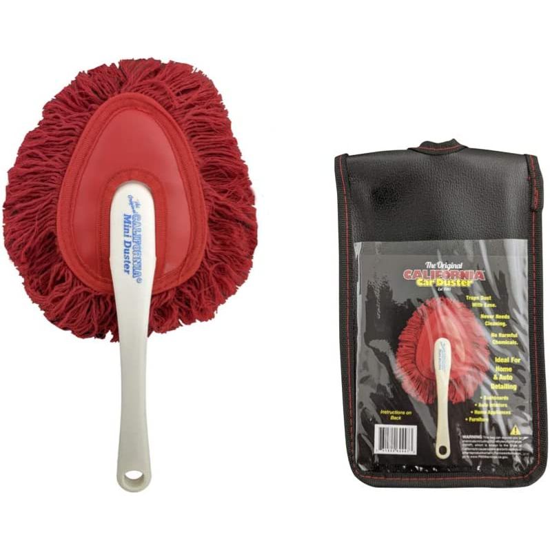 The Original California Mini Car Duster 62447 Dash Duster with storage case