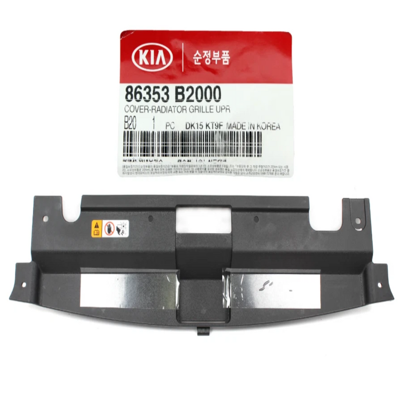 GENUINE Radiator Support Sight Shield Cover Upper for 14-19 Kia Soul 86353B2000