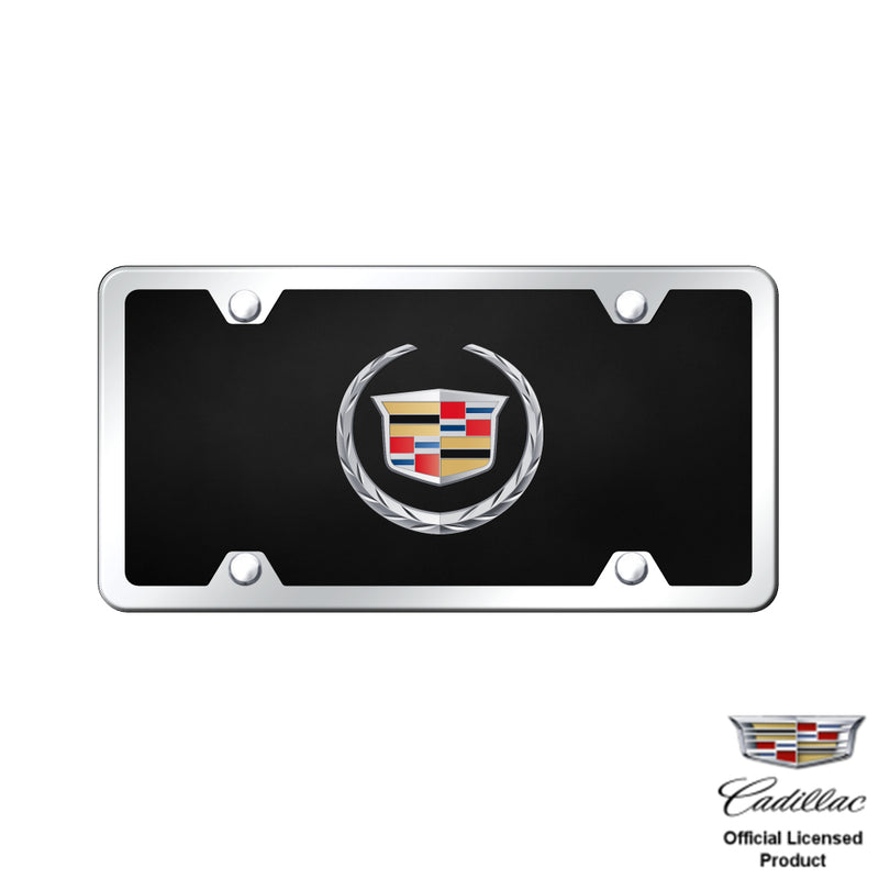 Au-Tomotive Gold Cadillac (New) Chrome on Black Acrylic Kit