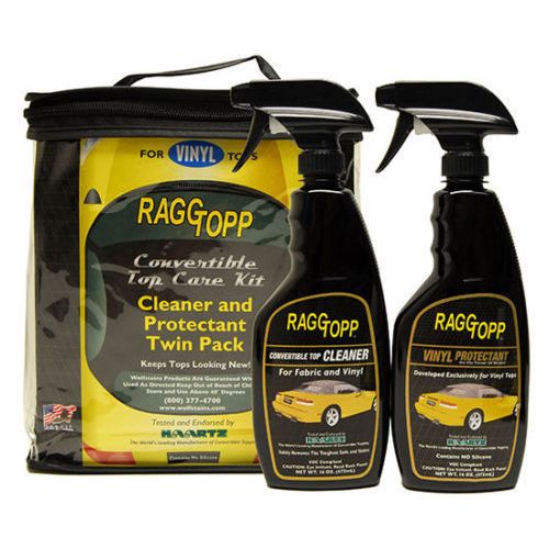 Raggtopp Vinyl Care Kit Cleaner & Protectant Kit 1164 Convertible Top Care Kit