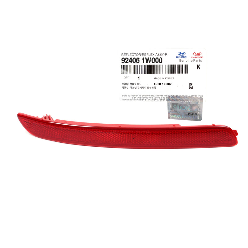 Kia Rio Sedan 2012-2015 for Rear Bumper Reflector PASSENGER 924061W000 GENUINE