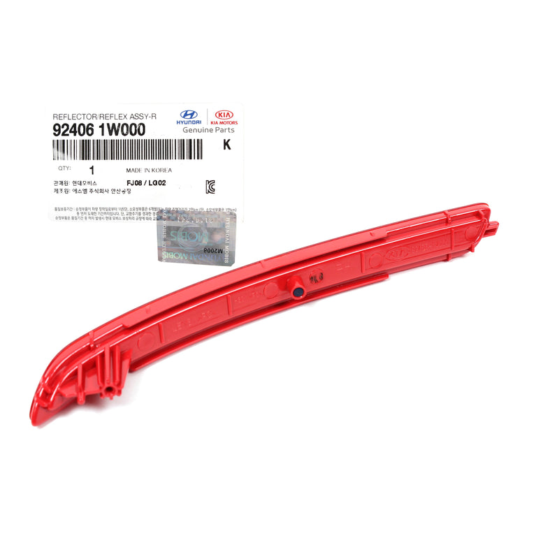 Kia Rio Sedan 2012-2015 for Rear Bumper Reflector PASSENGER 924061W000 GENUINE
