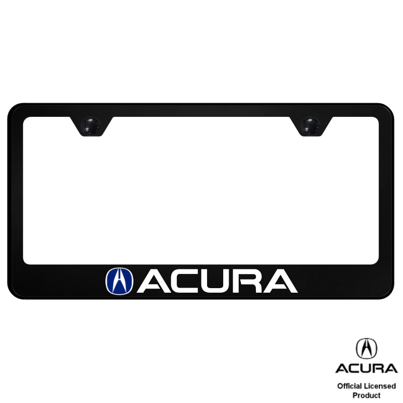 Au-Tomotive Gold for Acura (Blue Fill) PC Frame – UV Print on Black