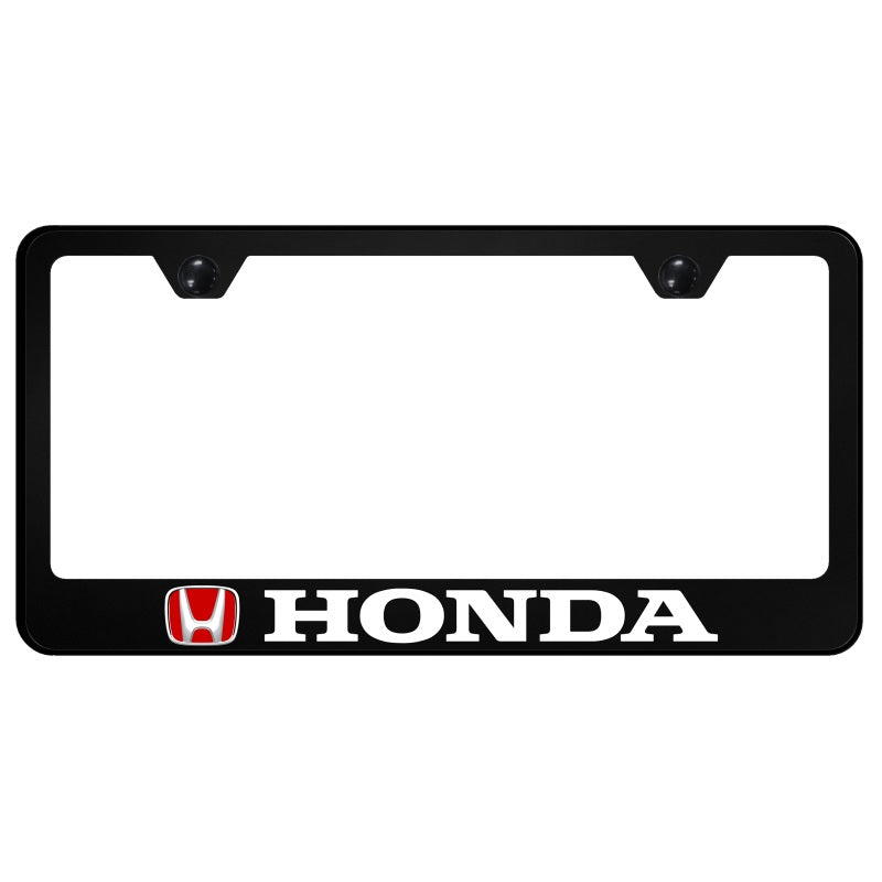 Au-Tomotive Gold for Honda (Red Fill) PC Frame – UV Print on Black
