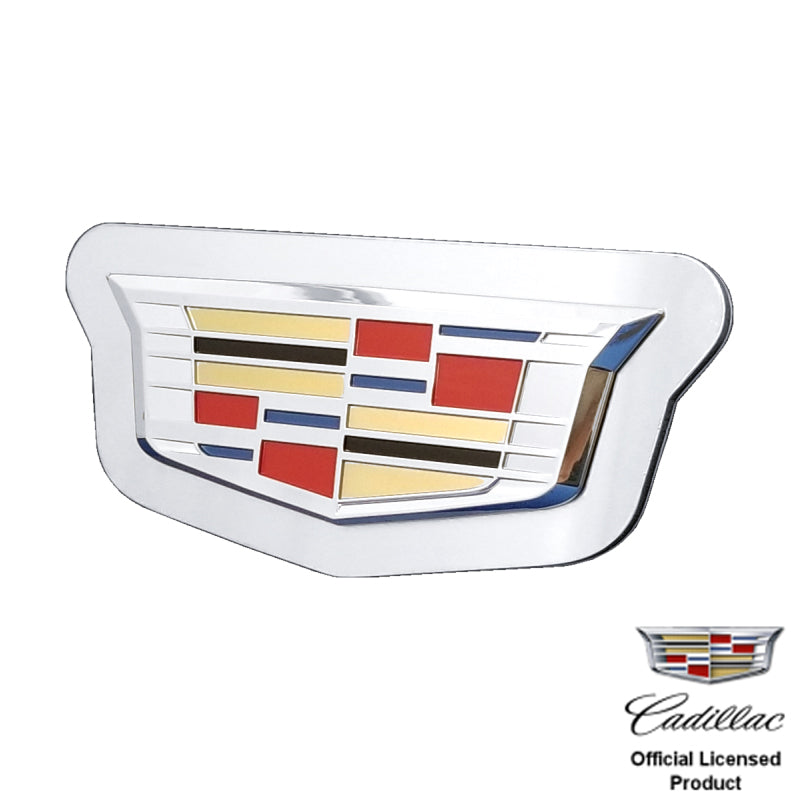 Au-Tomotive Gold for Cadillac 2014 Class III Hitch Plug – Chrome on Mirrored
