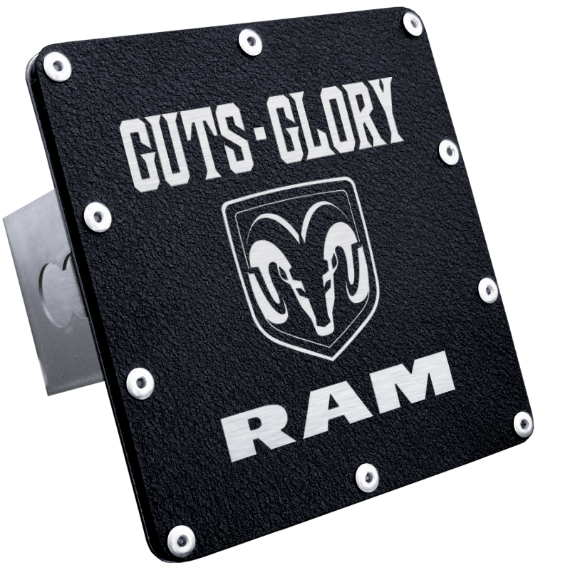 Au-Tomotive Gold Guts-Glory-Ram Class III Hitch Plug-Rugged Black for Dodge RAM