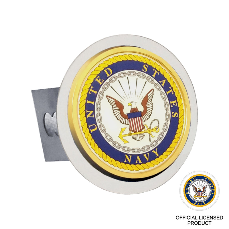 Au-Tomotive Gold U.S. Navy Class III Trailer Hitch Plug – Mirrored