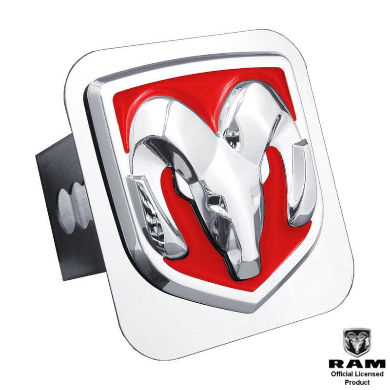 Au-Tomotive Gold, INC. Dodge Logo Hitch Plug