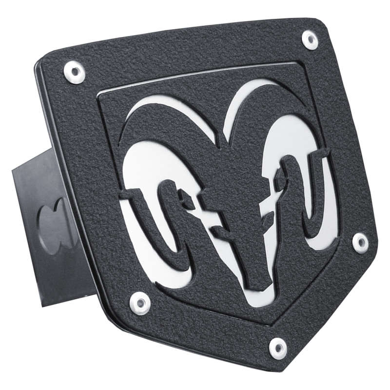 Au-Tomotive Gold Ram Class III Trailer Hitch Plug – Rugged Black for Dodge RAM