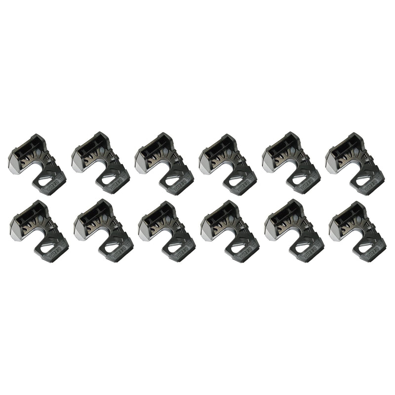 Wedge-It - The Ultimate Door Stop - Black - Pack of 12