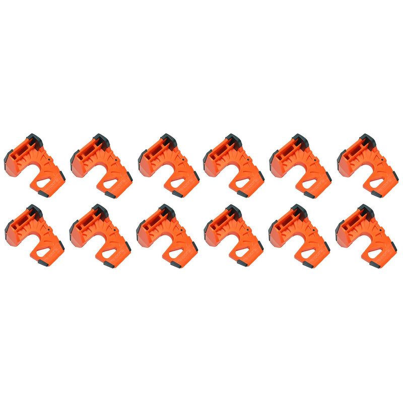 Wedge-It - The Ultimate Door Stop - Orange - Pack of 12